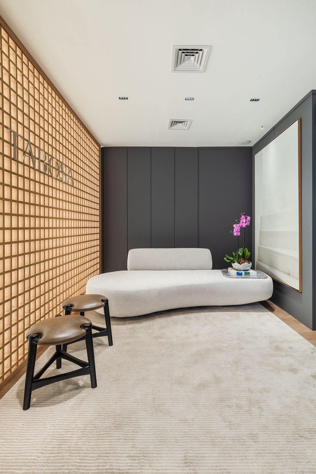 Ambiente da recepção da clínica